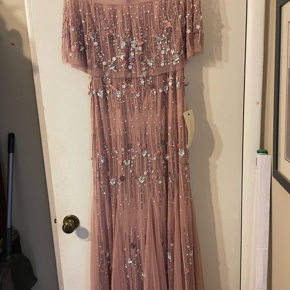 open lace back dress A.L.C. Opal Dress in Rose